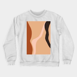 Abstract Earth Tones 3.5 Crewneck Sweatshirt